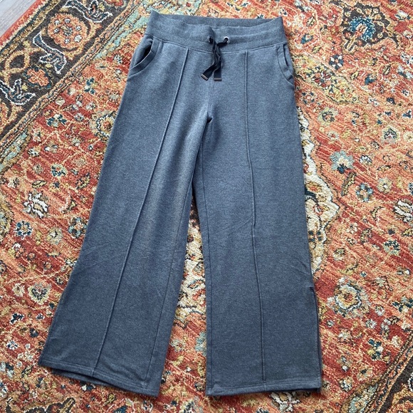 Athleta Wide Leg Sweat Pants - Picture 1 of 13